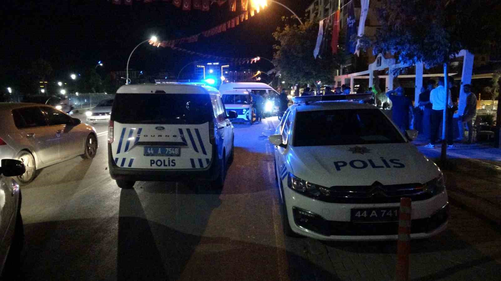 Malatya’da silahlı saldırı: 1 yaralı