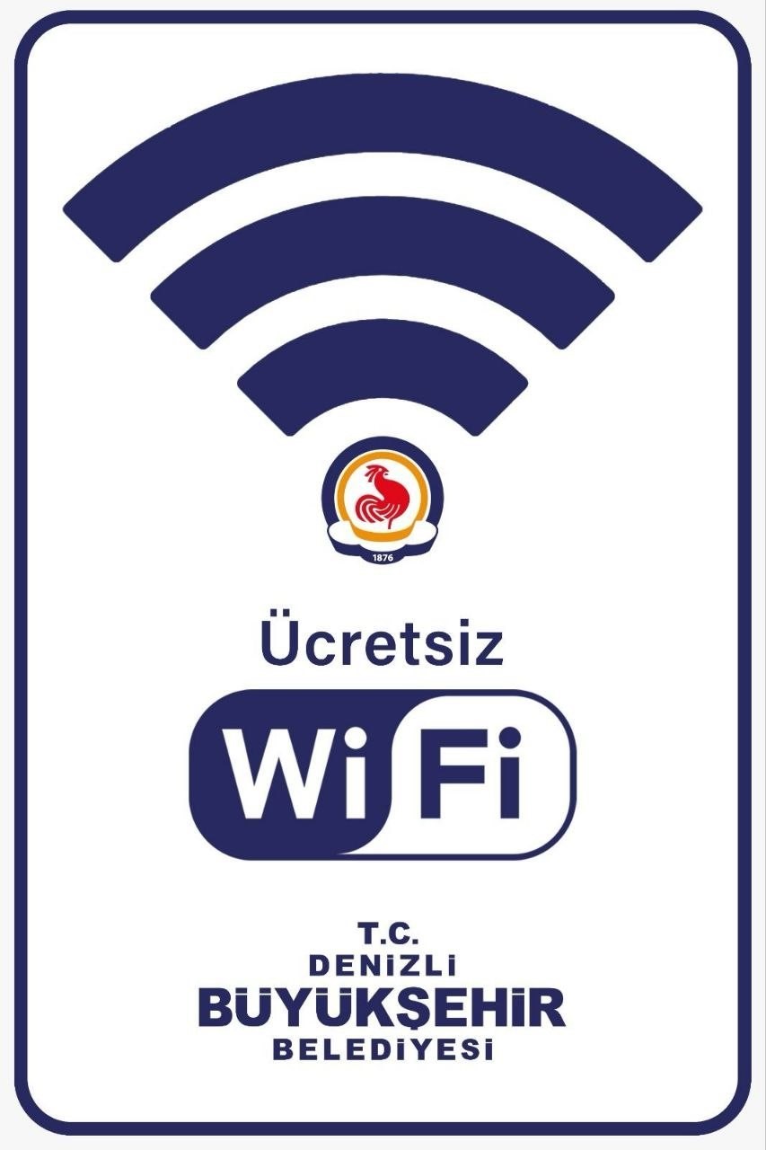 Denizli B&uuml;y&uuml;kşehirden &uuml;cretsiz ve g&uuml;venli internet