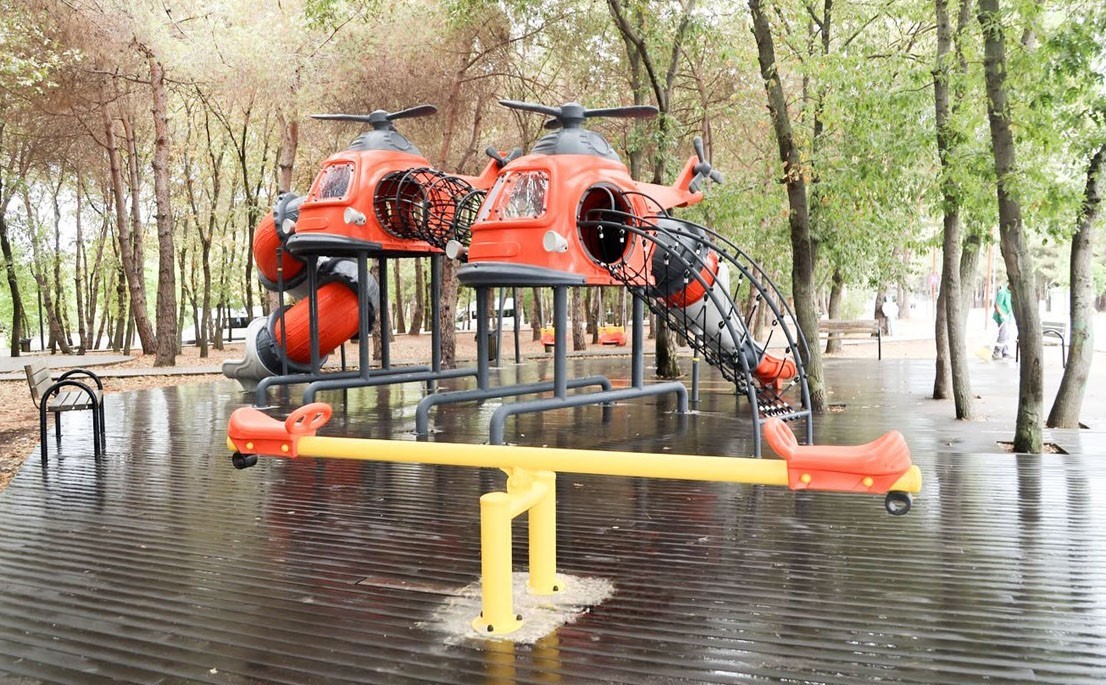 Canik Belediyesi Hasköy Meşe Orman Park yenileniyor