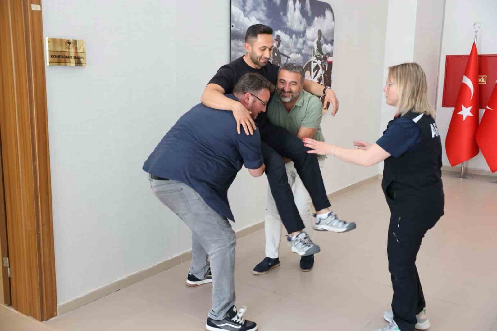 AFAD’dan Muğla Tarım ve Orman İl Müdürlüğü personeline acil durum eğitimi