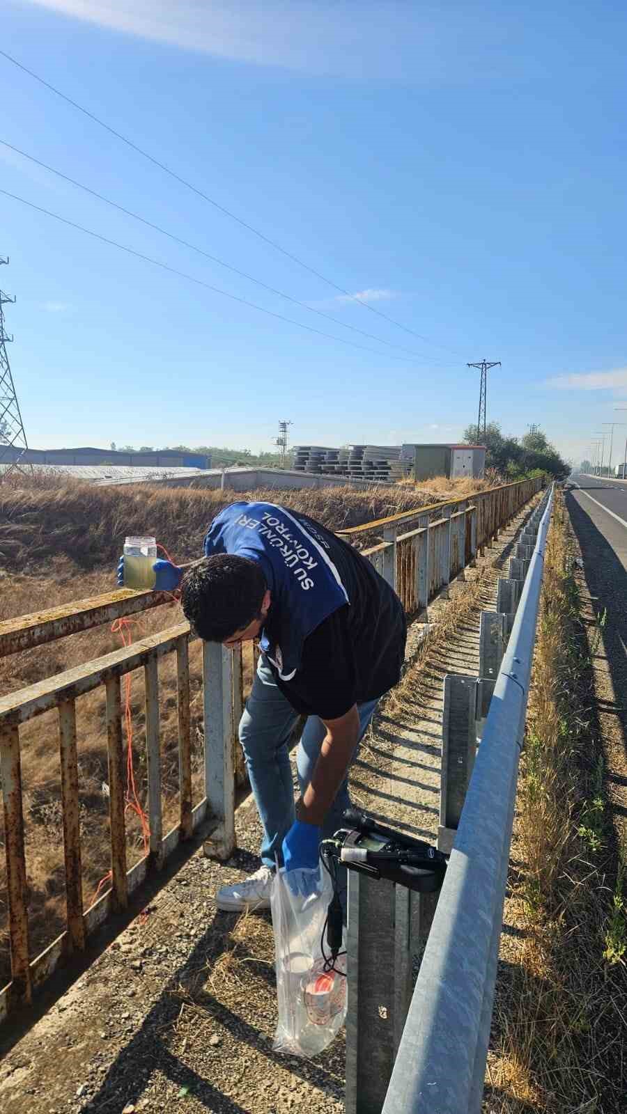 Tekirdağ’da su kaynaklarının korunması için numune çalışması