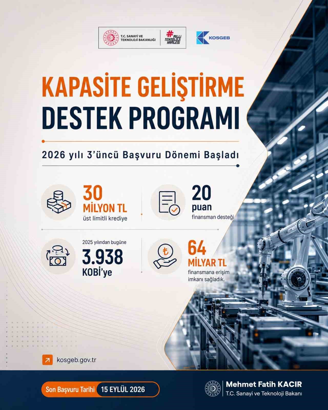 Ağrı&rsquo;da KOSGEB Kapasite Geliştirme Destek Programı&rsquo;nda başvurular başladı