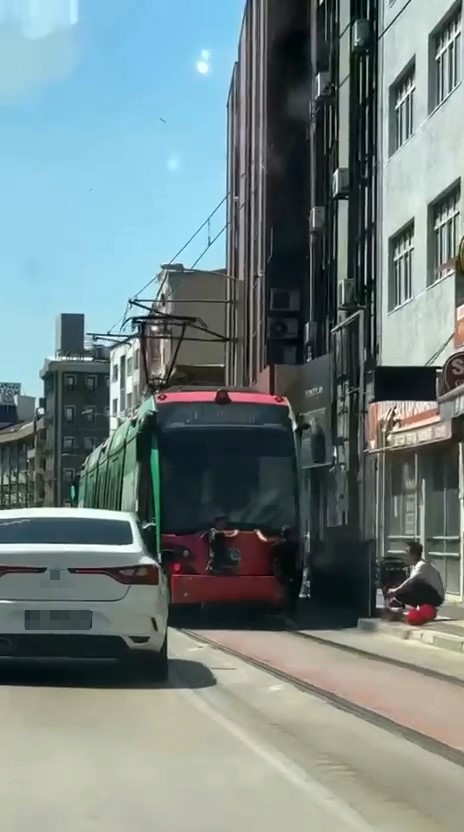 Tehlikeli yolculuk kamerada