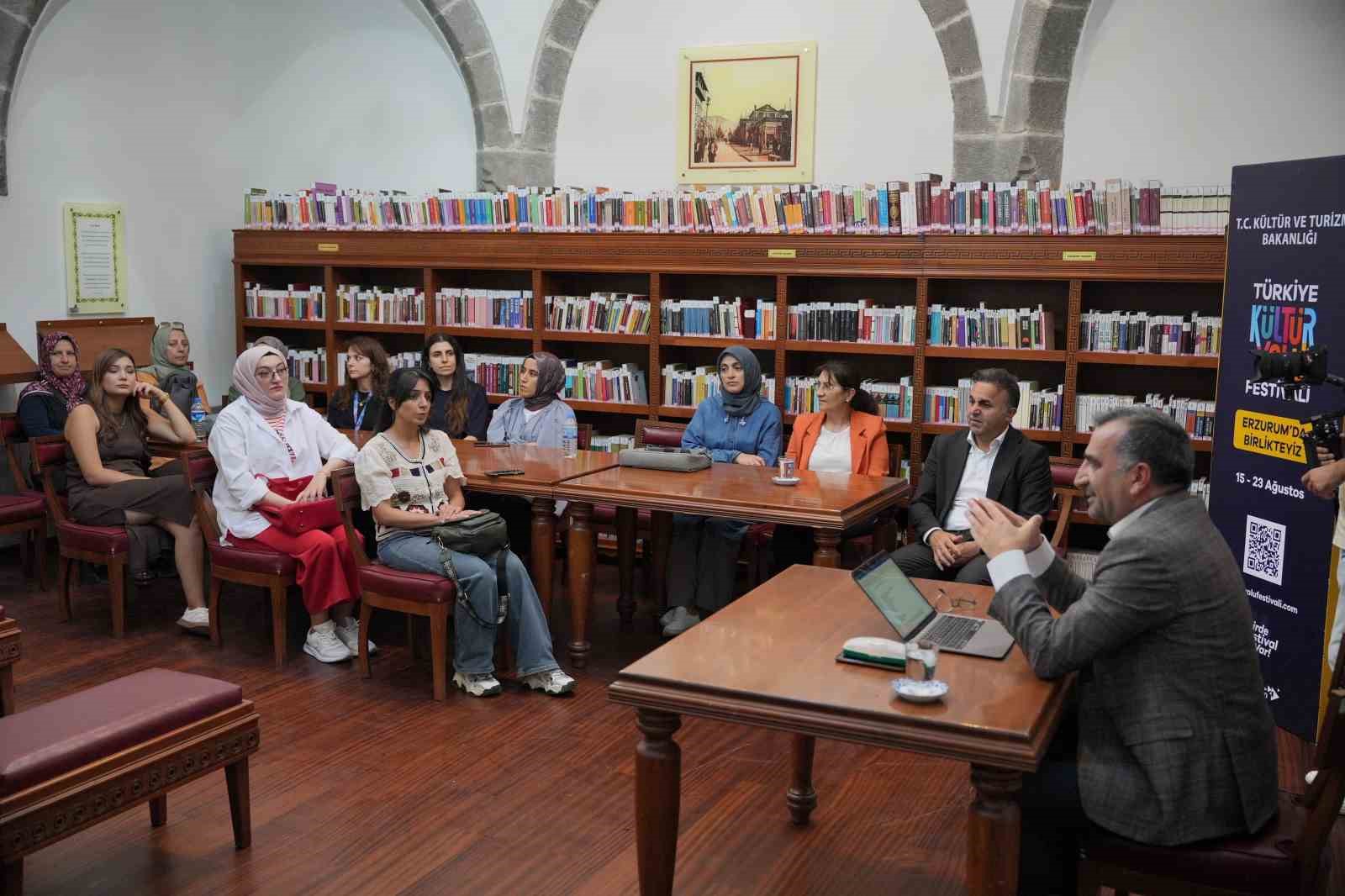 Erzurum Kültür Yolu Festivali’nde sanatın inceliklerinden şehrin hafızasına