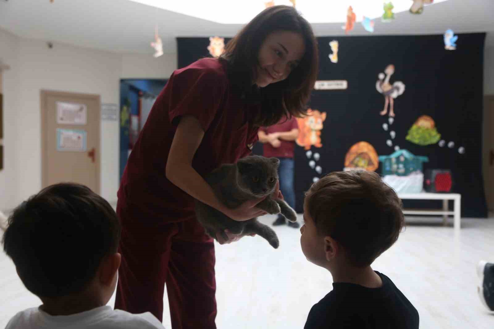 Anaokulu &ouml;ğrencilerine veteriner hekimlik mesleği tanıtıldı