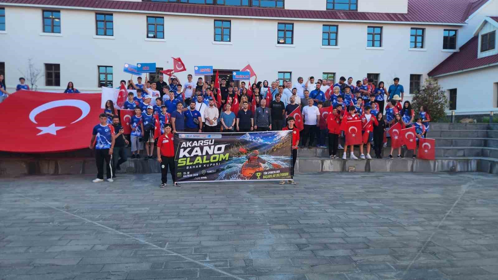 Munzur’da kano heyecanı başladı