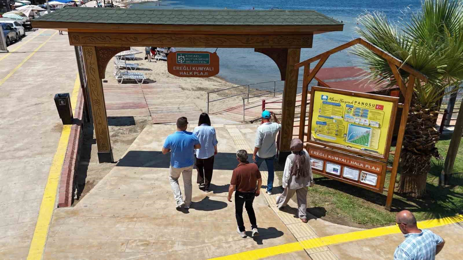 Kocaeli&rsquo;nin Mavi Bayraklı 9 plajı yaz sezonu denetimlerinden tam not aldı