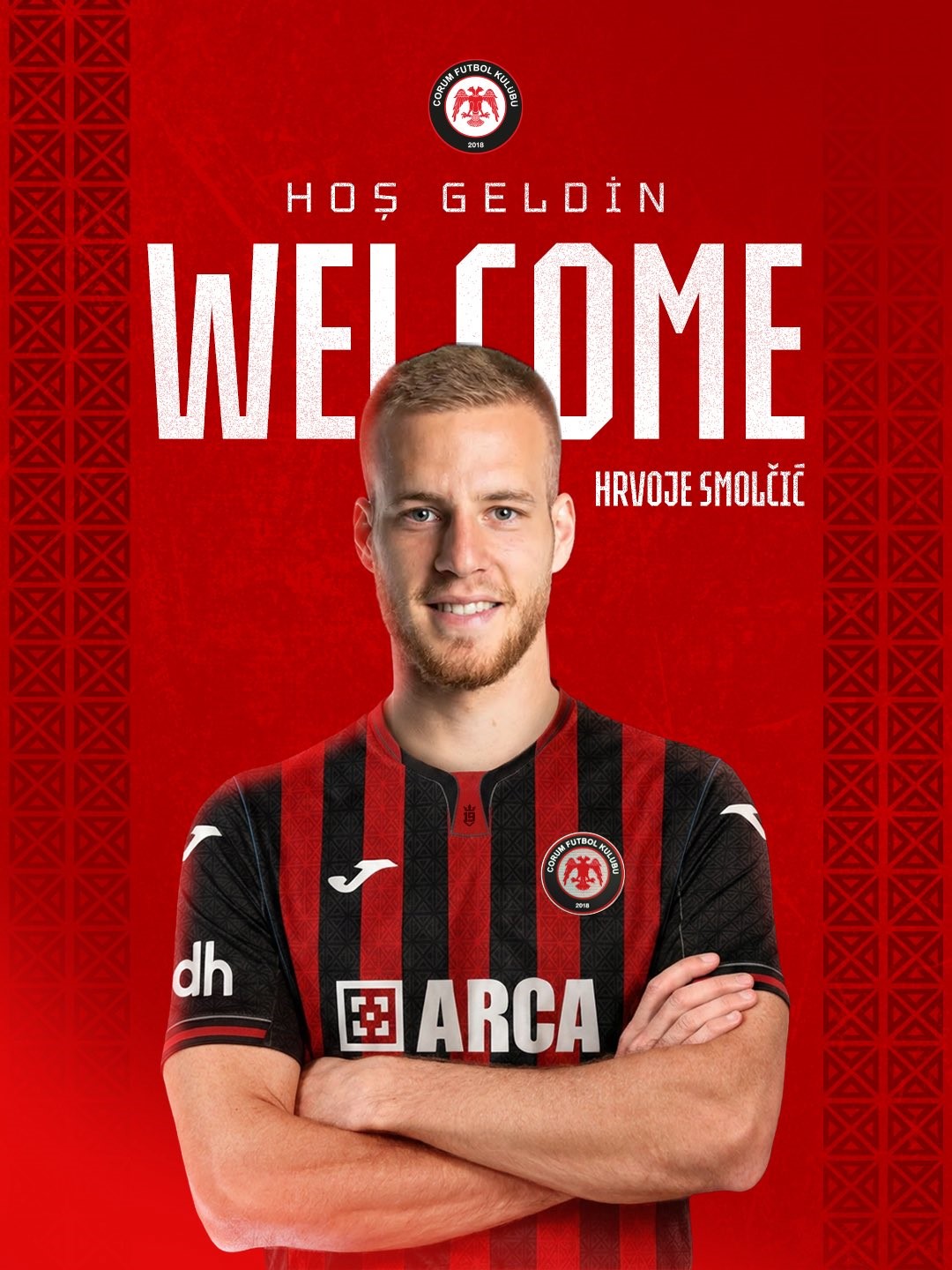&Ccedil;orum FK, Hrvoje Smolcic&rsquo;i transfer etti