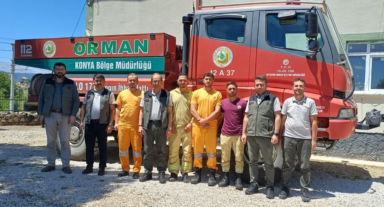 Beyşehir&rsquo;de yeşil vatan n&ouml;beti