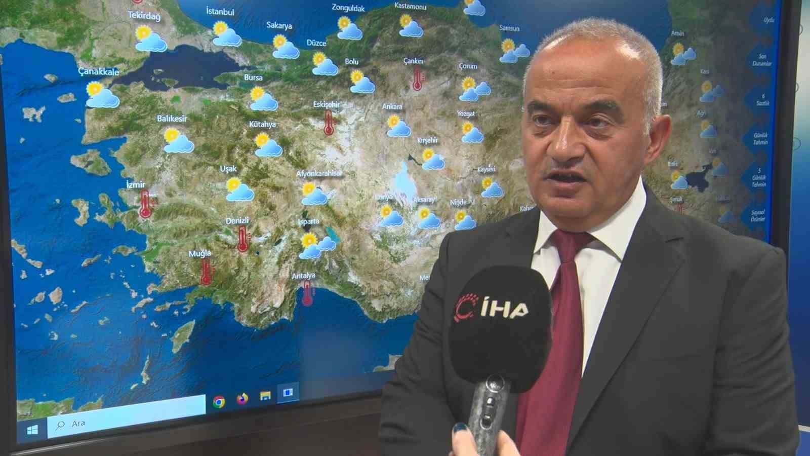 Meteoroloji uyardı: "12:00 ile 16:00 saatleri arasında dışarı çıkarken dikkatli olun"