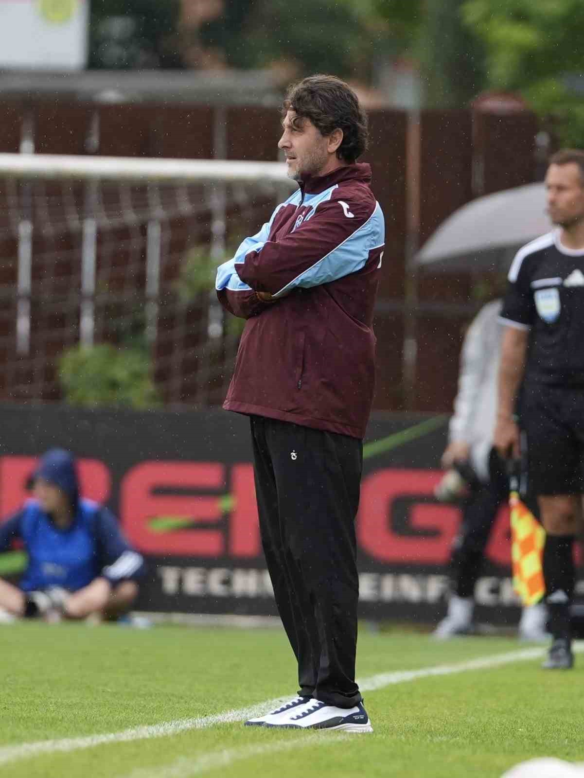Trabzonspor, Frankfurt’a 3-0 mağlup oldu