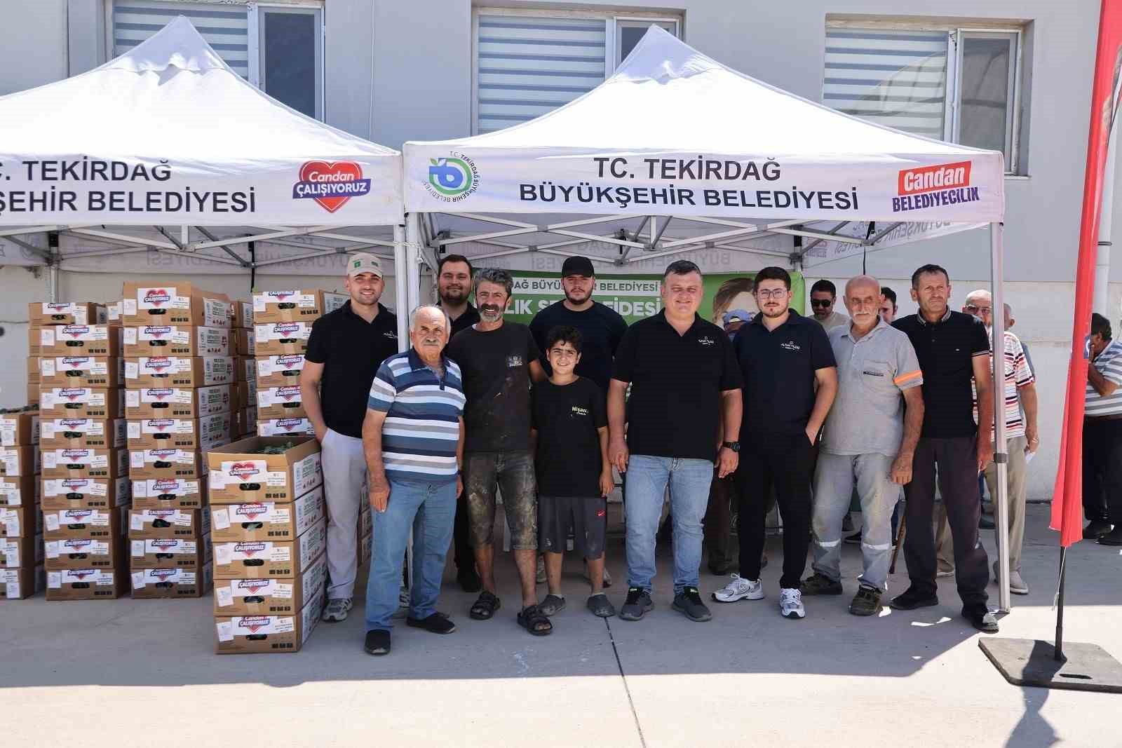 Tekirdağ’da üreticiye kışlık sebze desteği: 104 bin fide dağıtılıyor