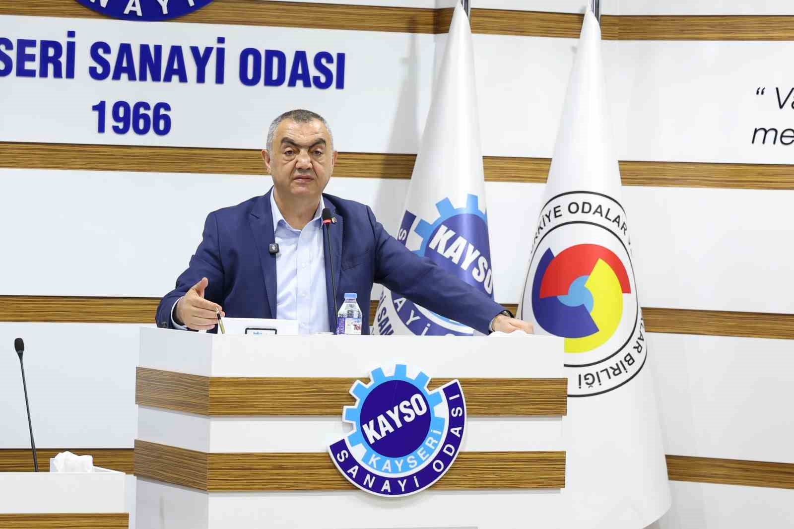 Başkan Büyüksimitci: "Sanayicimizin en büyük sorunu finansmana erişimdir"