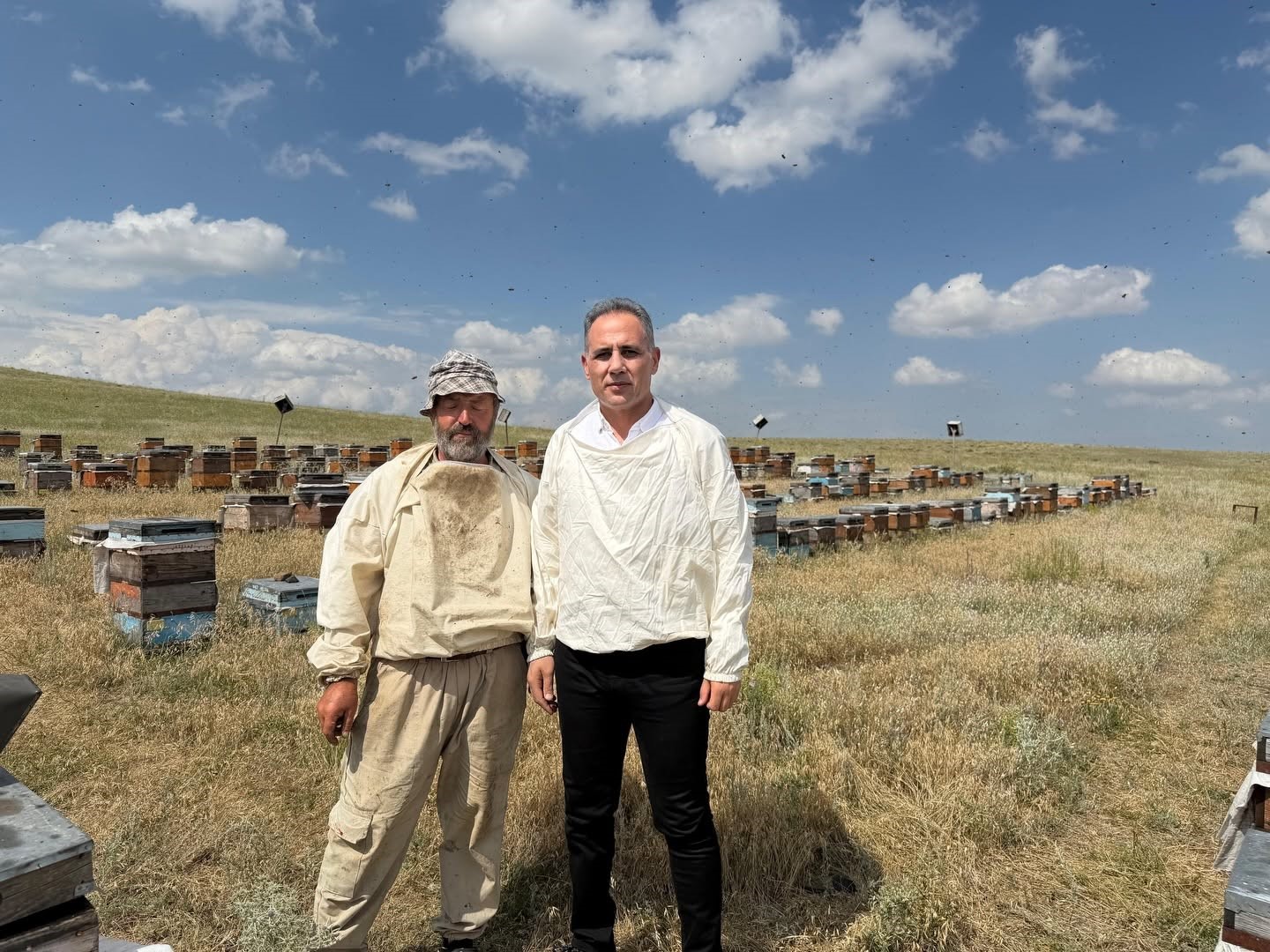 Tarım ve Orman Müdürü Aydın, Kars yaylalarında arıcılarla buluştu