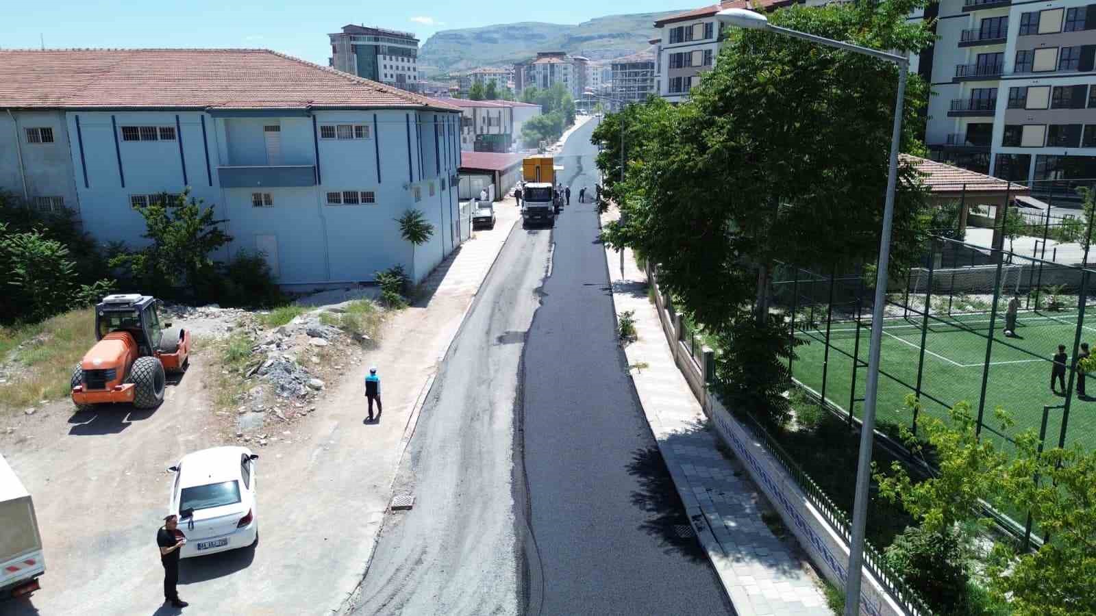 Battalgazi Belediyesi’nden Selçuklu’da asfalt çalışması
