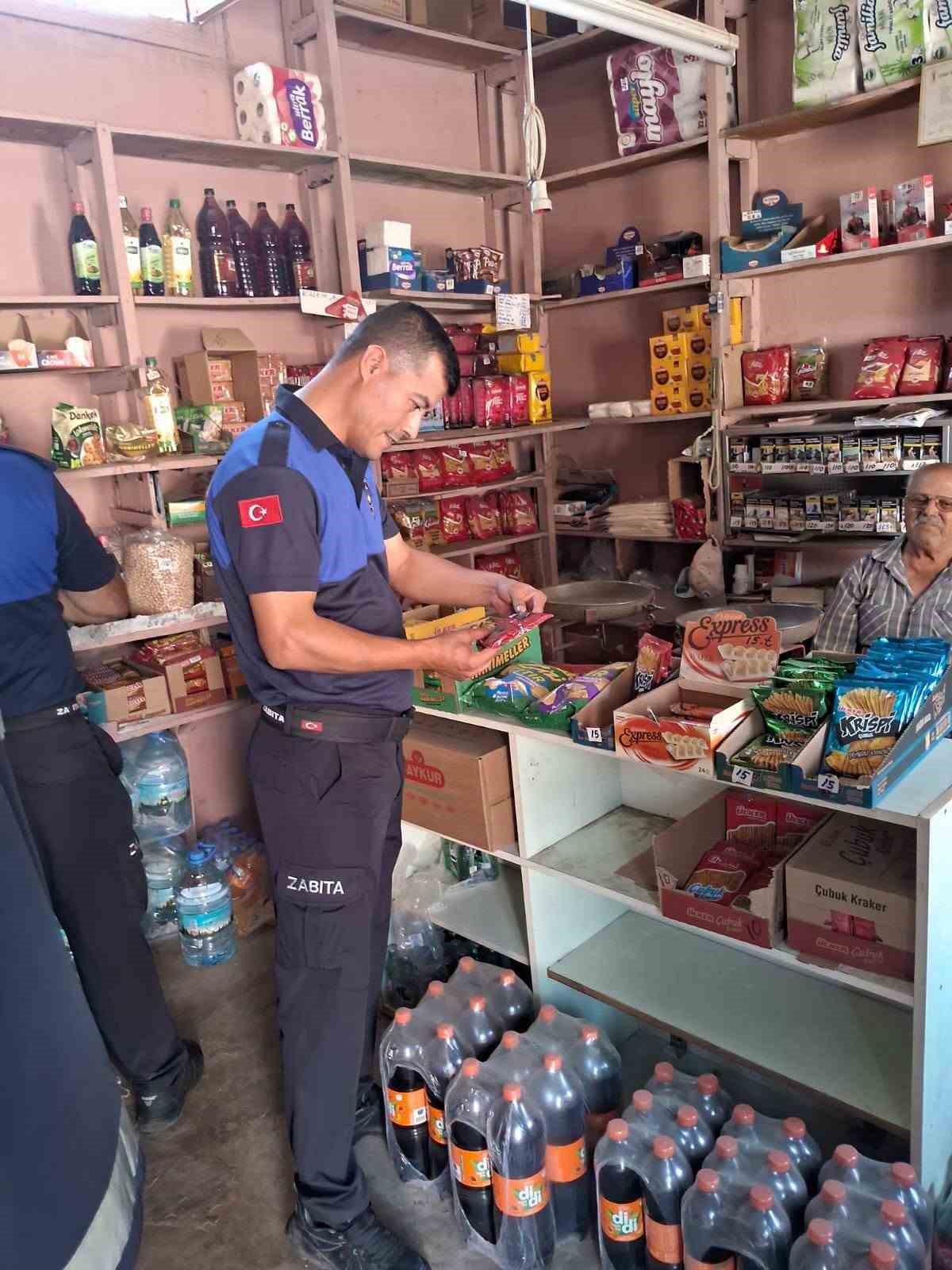 Koçarlı’da marketlere sıkı zabıta denetimi