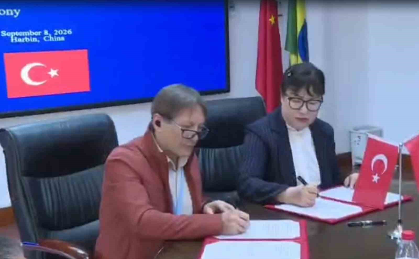 Atatürk Üniversitesi, Harbin’de kuşak ve yol ülkeleriyle buz ve kar ekonomisi için iş birliği geliştirdi