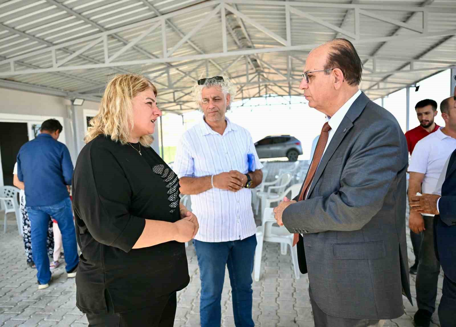 Başkan Geçit, Çayırköy Kültür Merkezinde incelemelerde bulundu