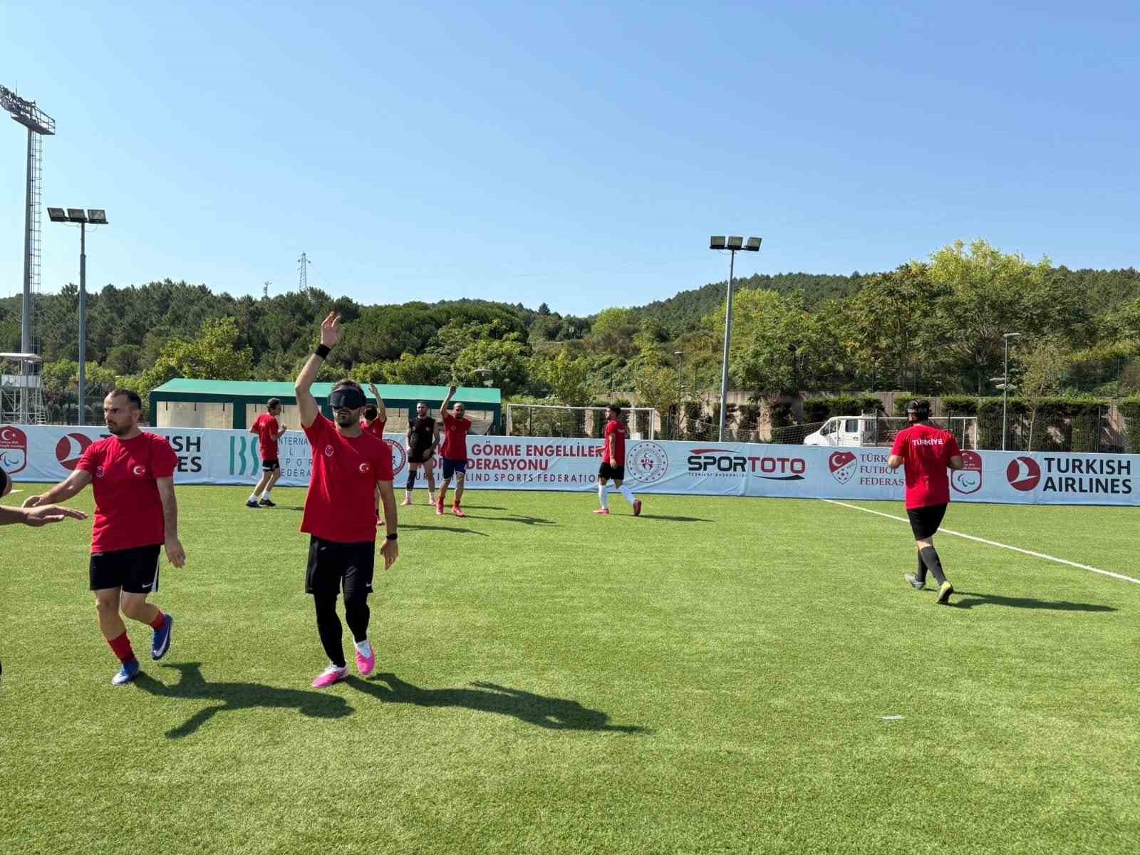 Görme Engelli B1 Milli Takımı, Avrupa Şampiyonası’na Riva’da hazırlanıyor