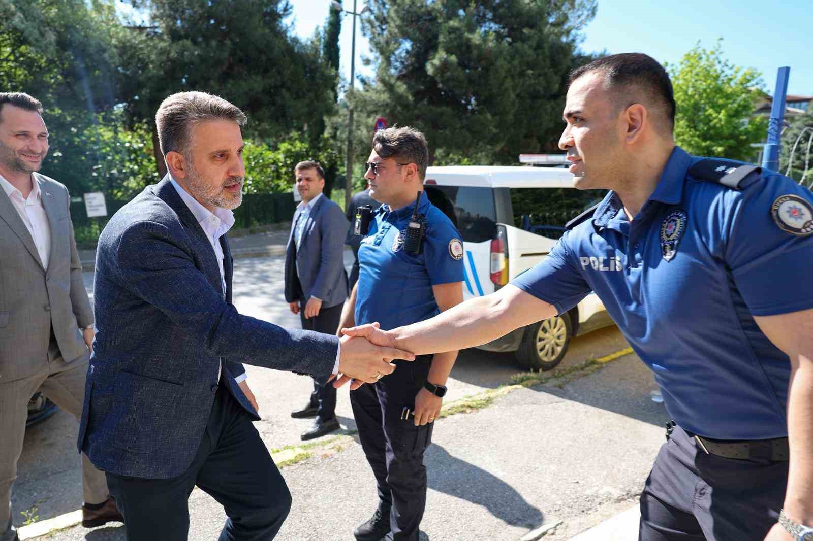 Başkan Vekili Biba’dan bayramda gönül ziyaretleri