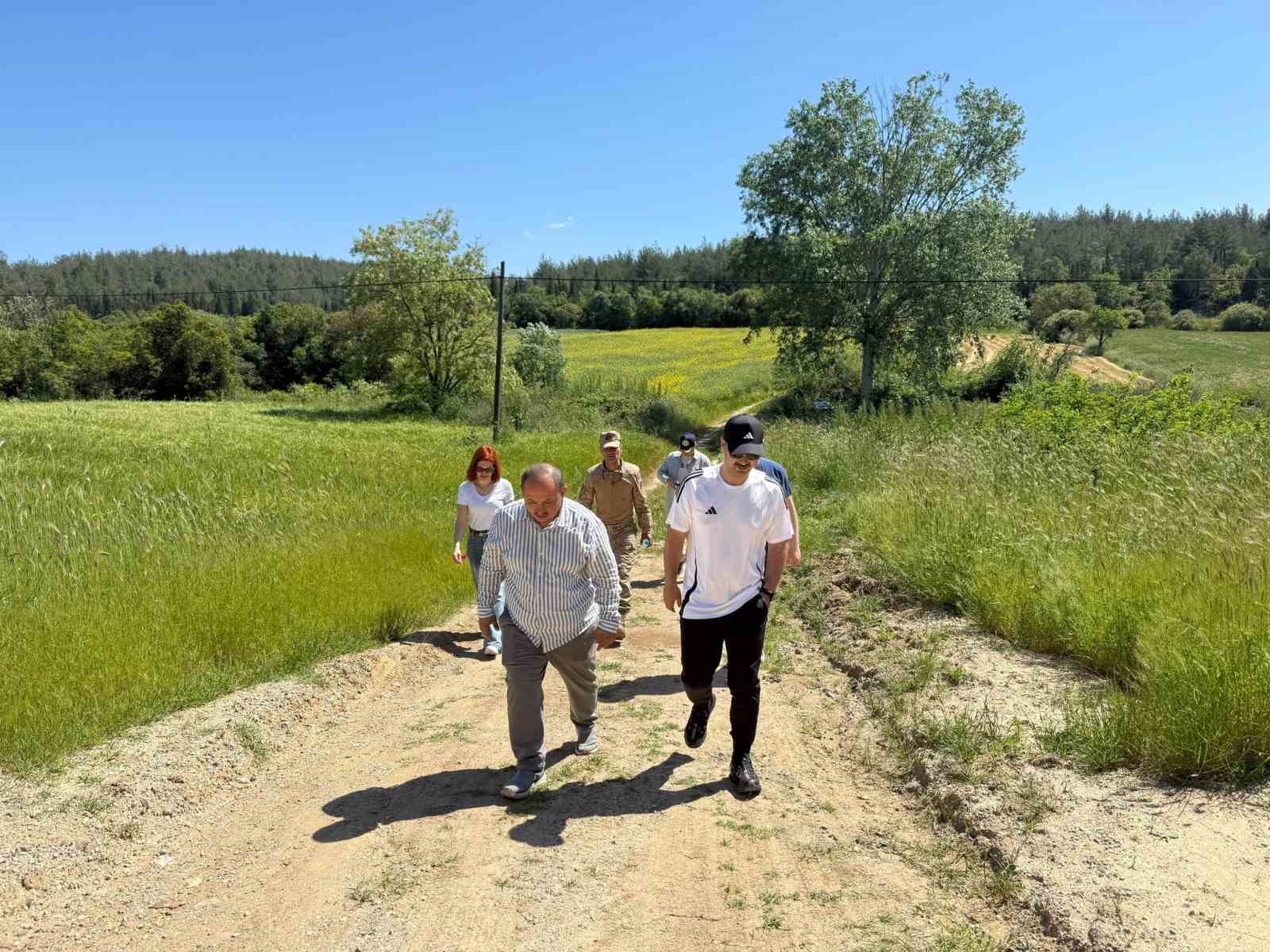 Tarihe tanıklık eden Mustafa Kemal Y&uuml;r&uuml;y&uuml;ş Yolunda incelemelerde bulunuldu