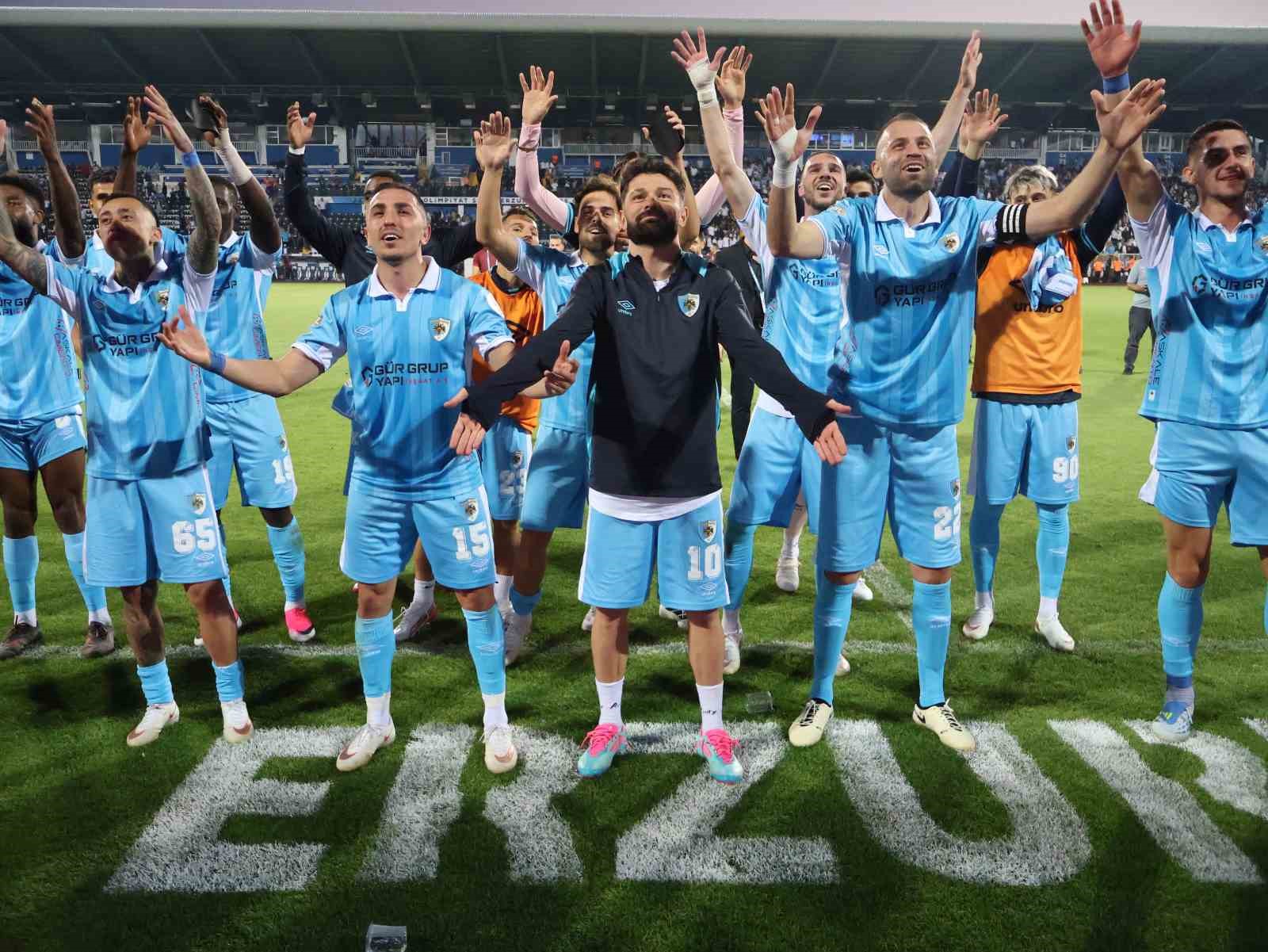 Erzurumspor FK&rsquo;dan tarihi galibiyet