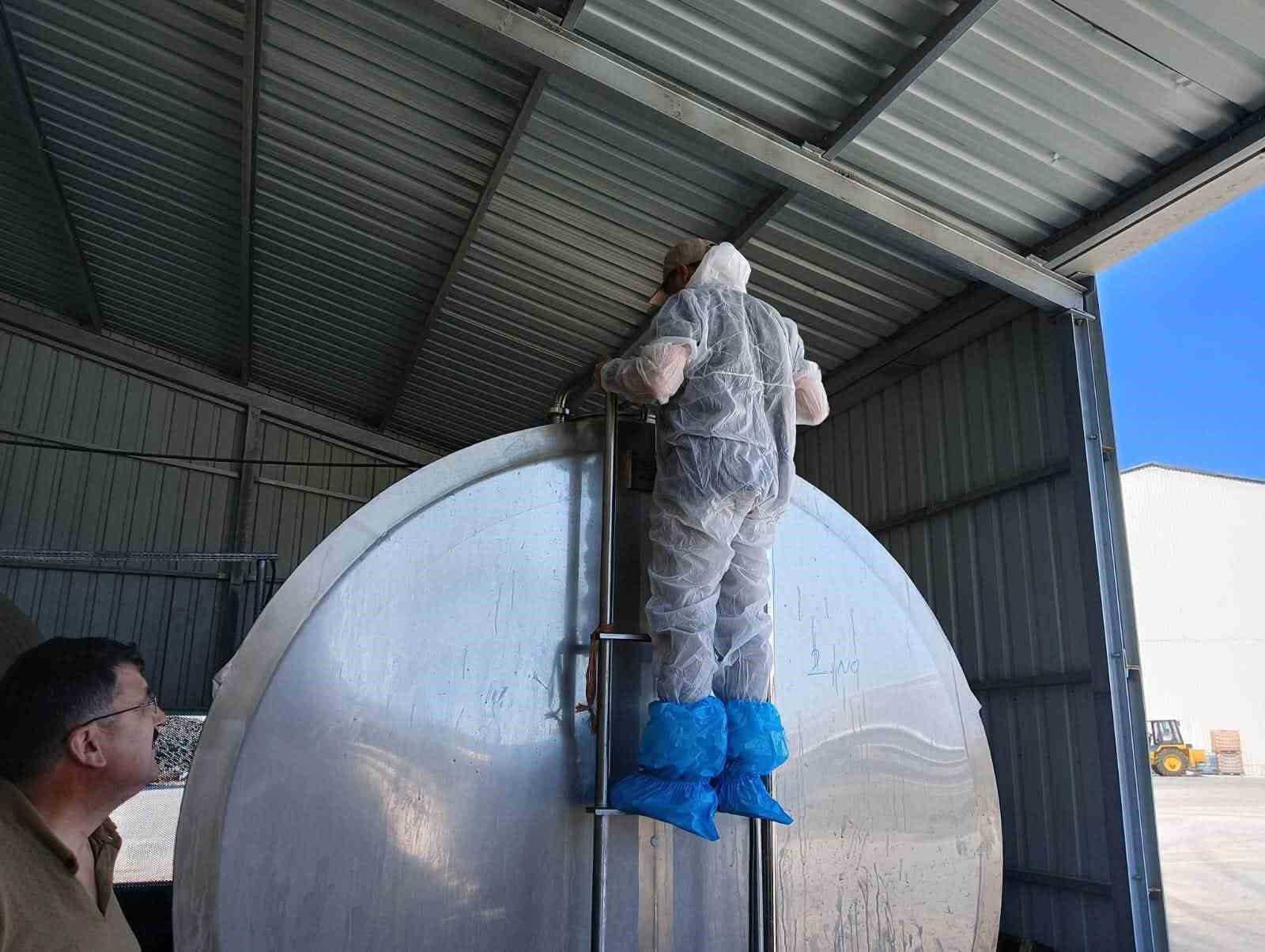 Tavşanlı’da süt soğutma tankları denetlendi