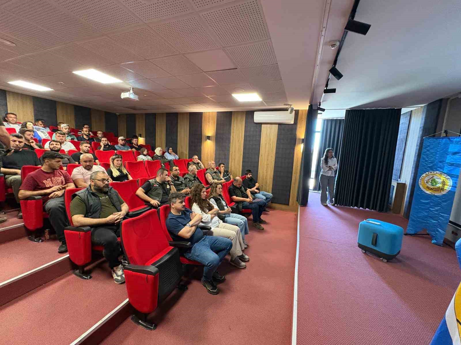 Orman İşletme personeline ilk yardım eğitimi