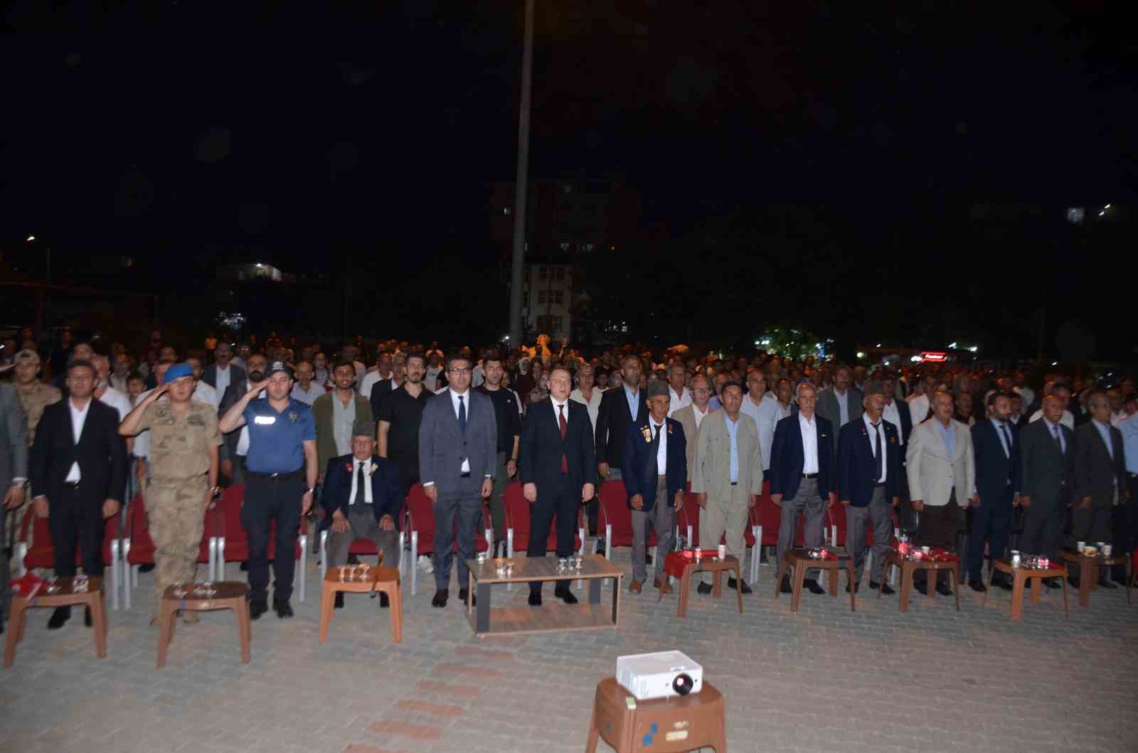 Bulanık’ta 15 Temmuz etkinliği