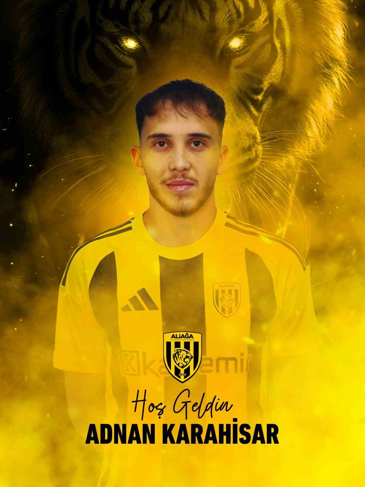 Aliağa FK, Adnan Karahisar’ı kadrosuna kattı