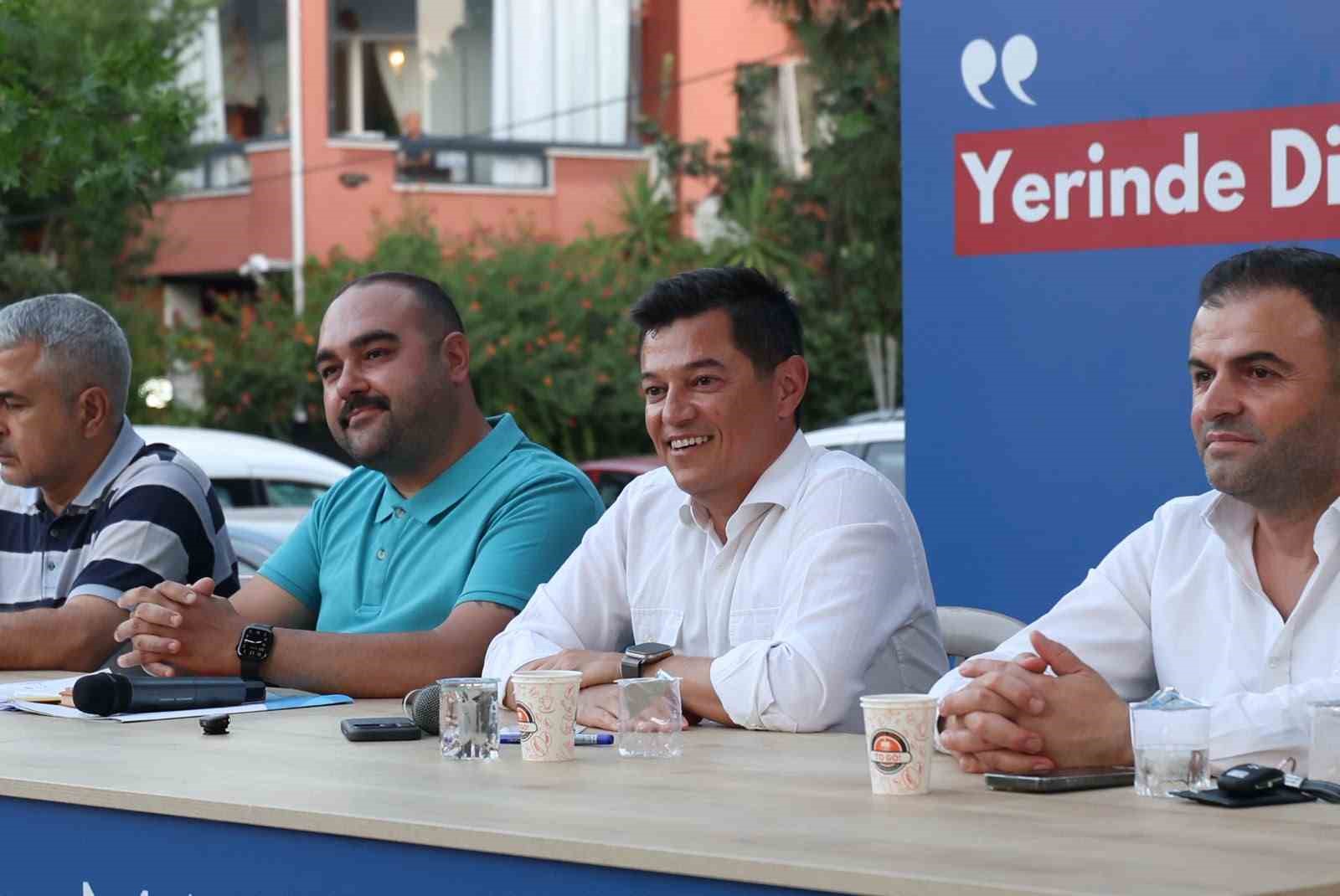 Başkan &Uuml;nl&uuml;, &Ccedil;amdibi&rsquo;nde vatandaşlarla buluştu