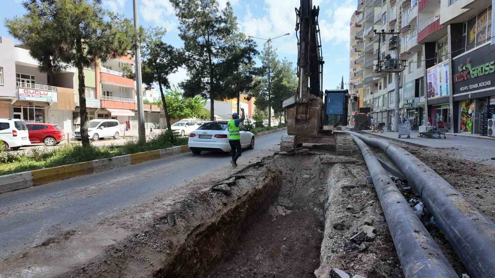 Mardin’de 14 mahallenin içme suyu hattı yenilendi