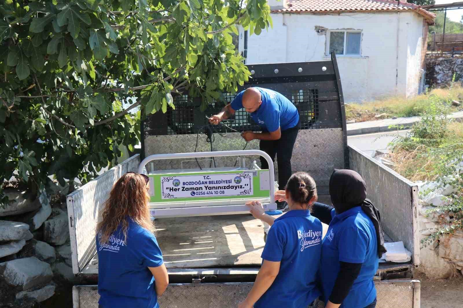 Bozdoğan’da "Belediyen yanında" ekipleri sahada