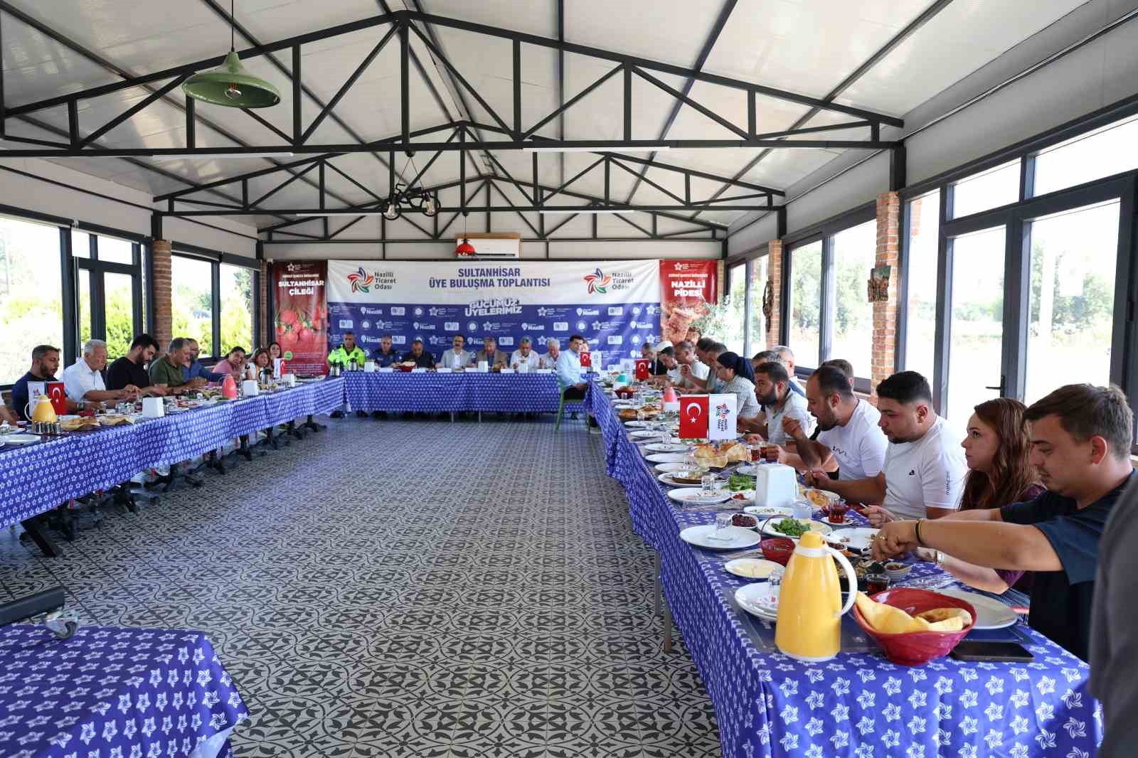NTO &uuml;ye buluşmaları bu kez Sultanhisar&rsquo;da ger&ccedil;ekleşti