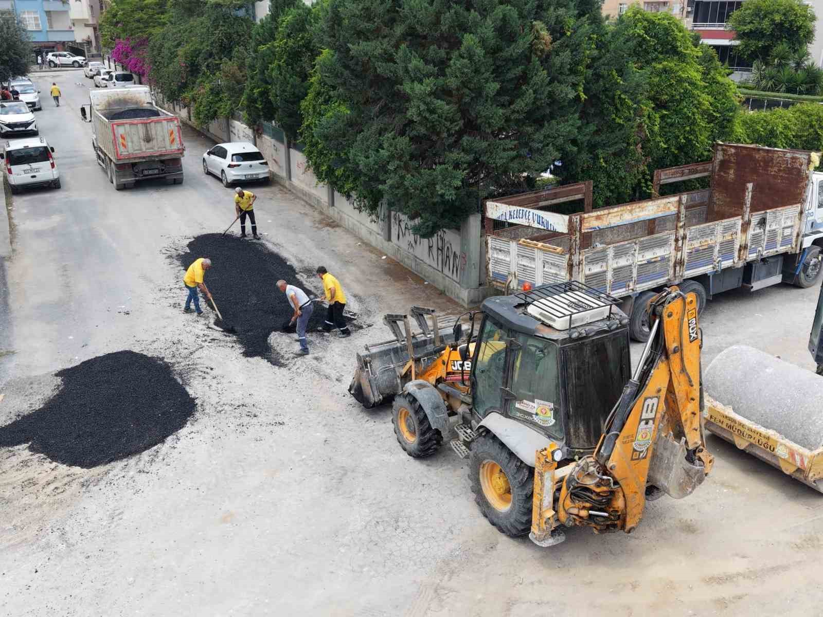 Yıpranan yollar yenileniyor, Tarsus&rsquo;ta ulaşım konforu artıyor