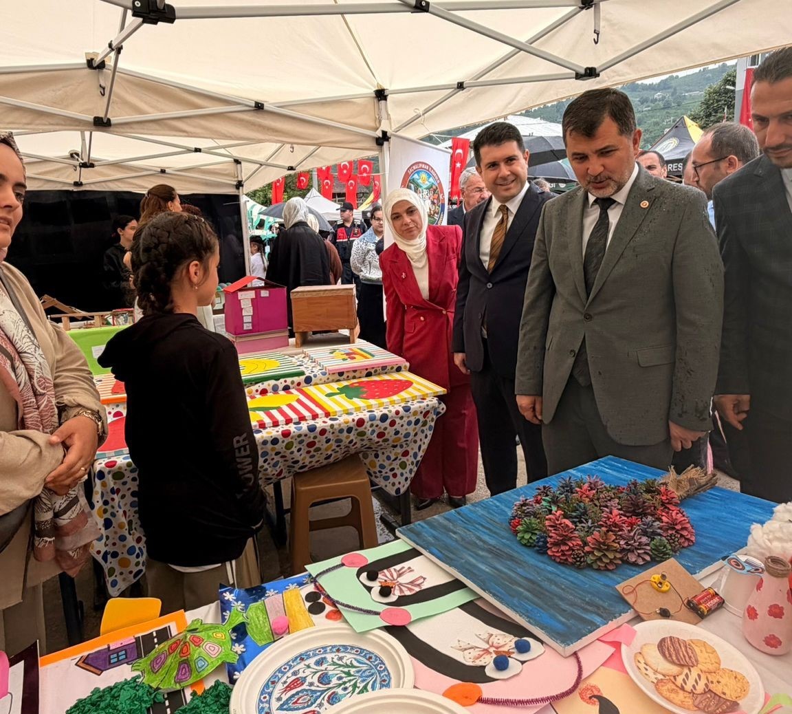Gölyaka Eğitim ve Kültür Şenliği Hacıyakup köyünde yoğun ilgi gördü