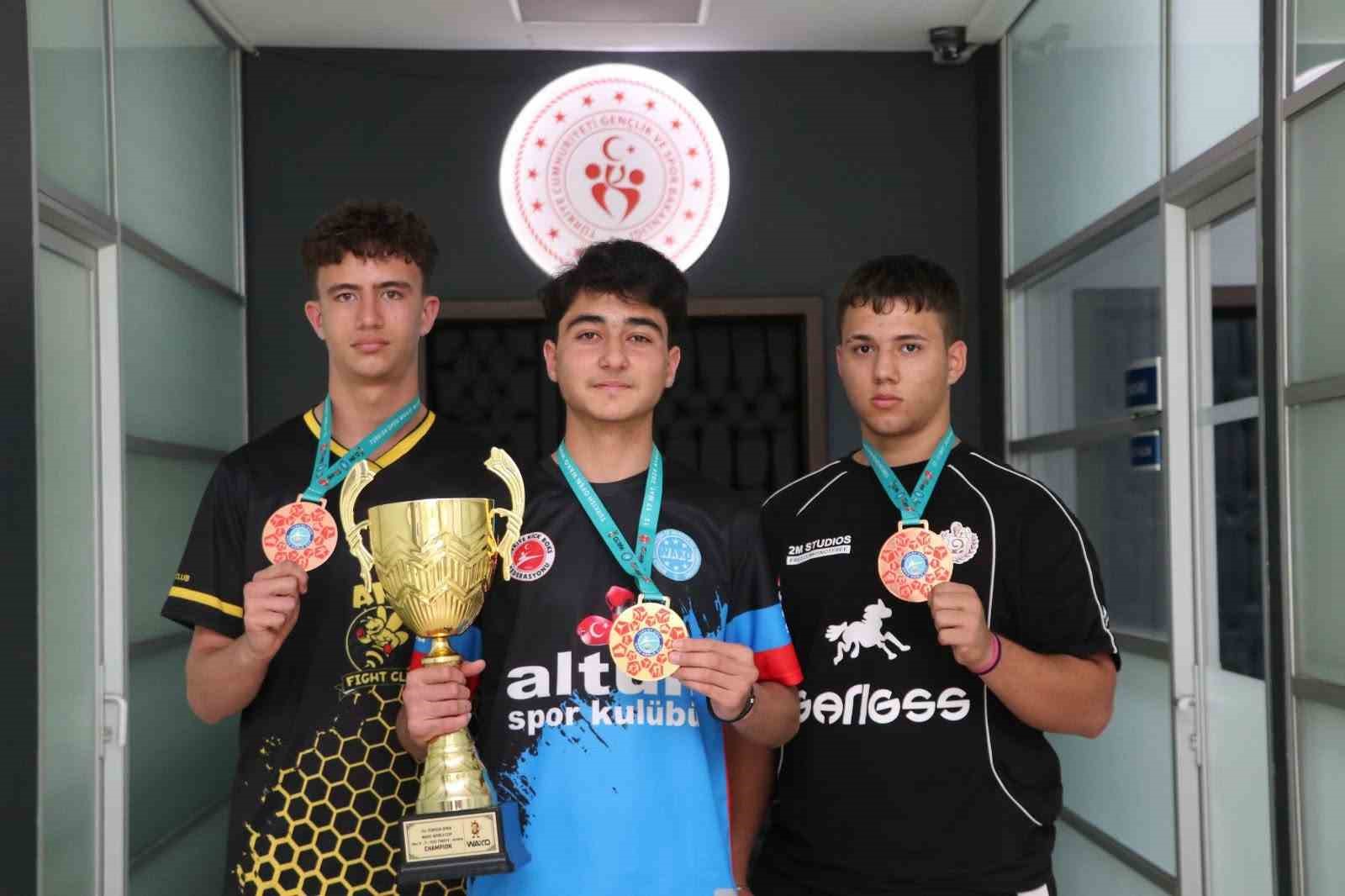 Dünya Kupası’ndan Kayseri’ye 9 madalya