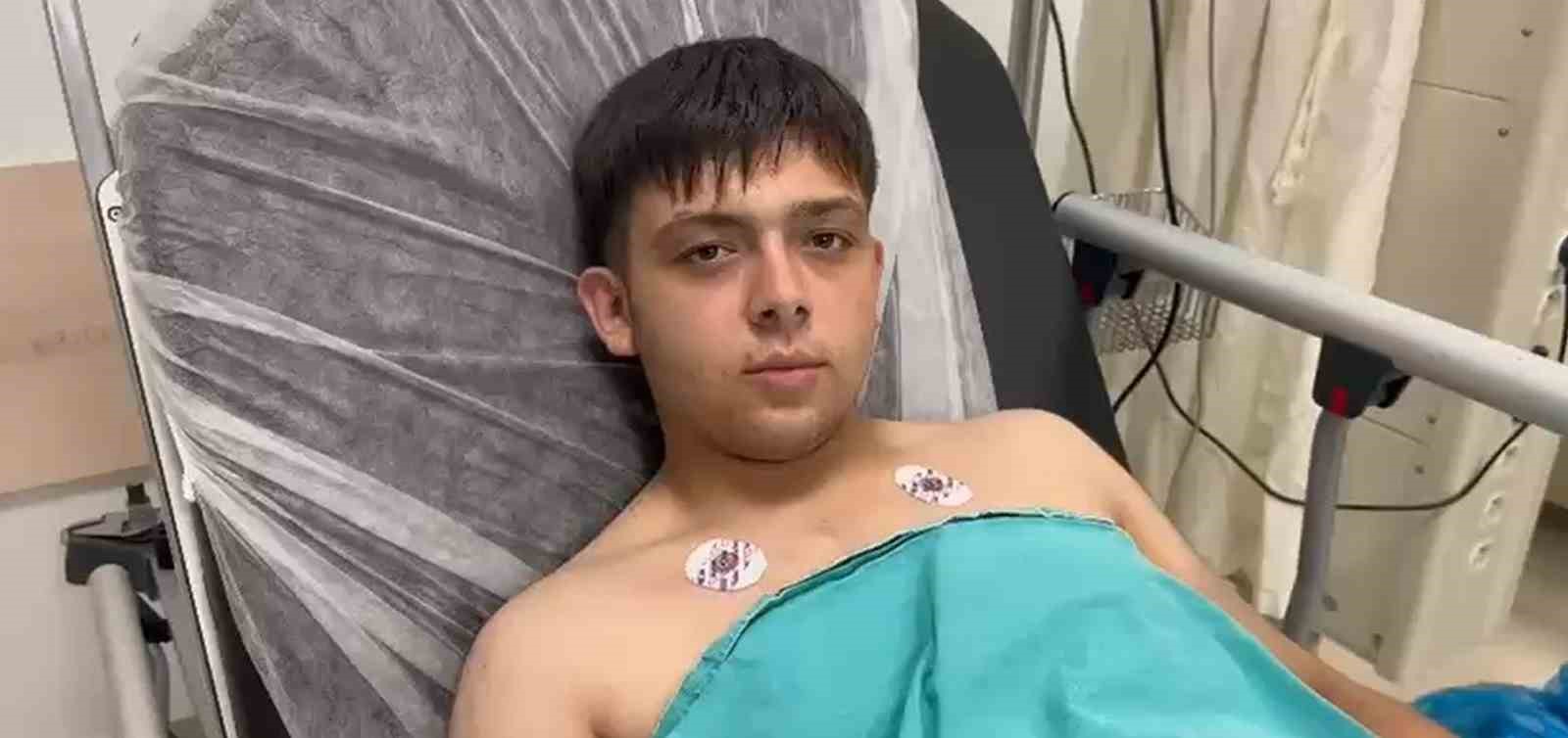 Asit sızdıran kamyonda tedavi altına alınan 2 kişi olay anını anlattı