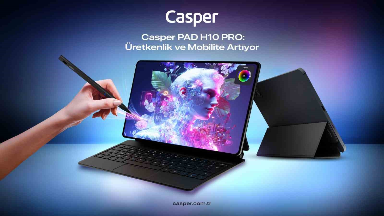 Casper PAD H10 Pro serisi ile daha uzun süreli üretkenlik olanağı