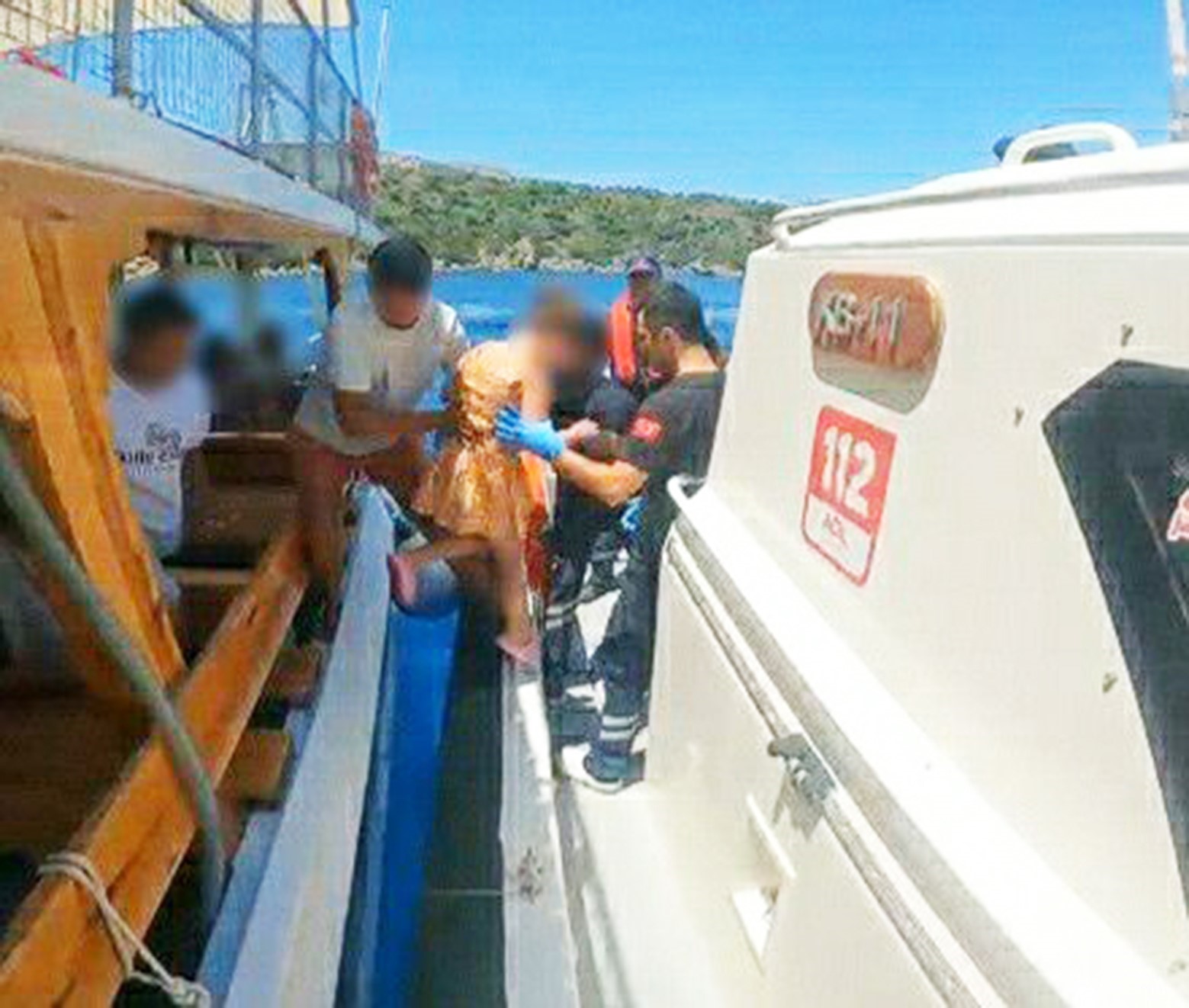 Datça ve Dalaman’da iki kişiye tıbbi tahliye gerçekleştirildi