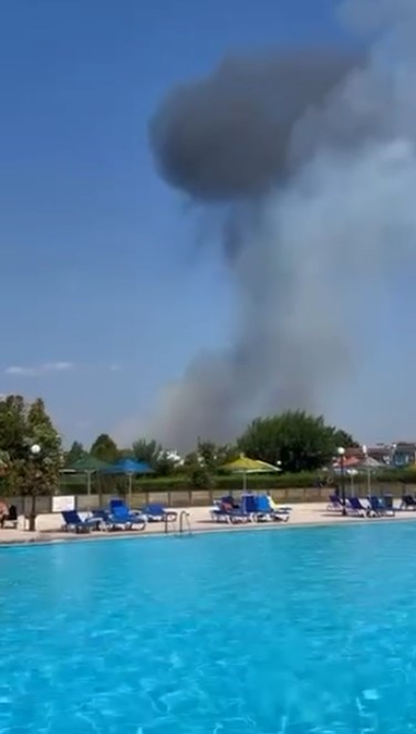 Yalova’da eğitim uçağı düştü
