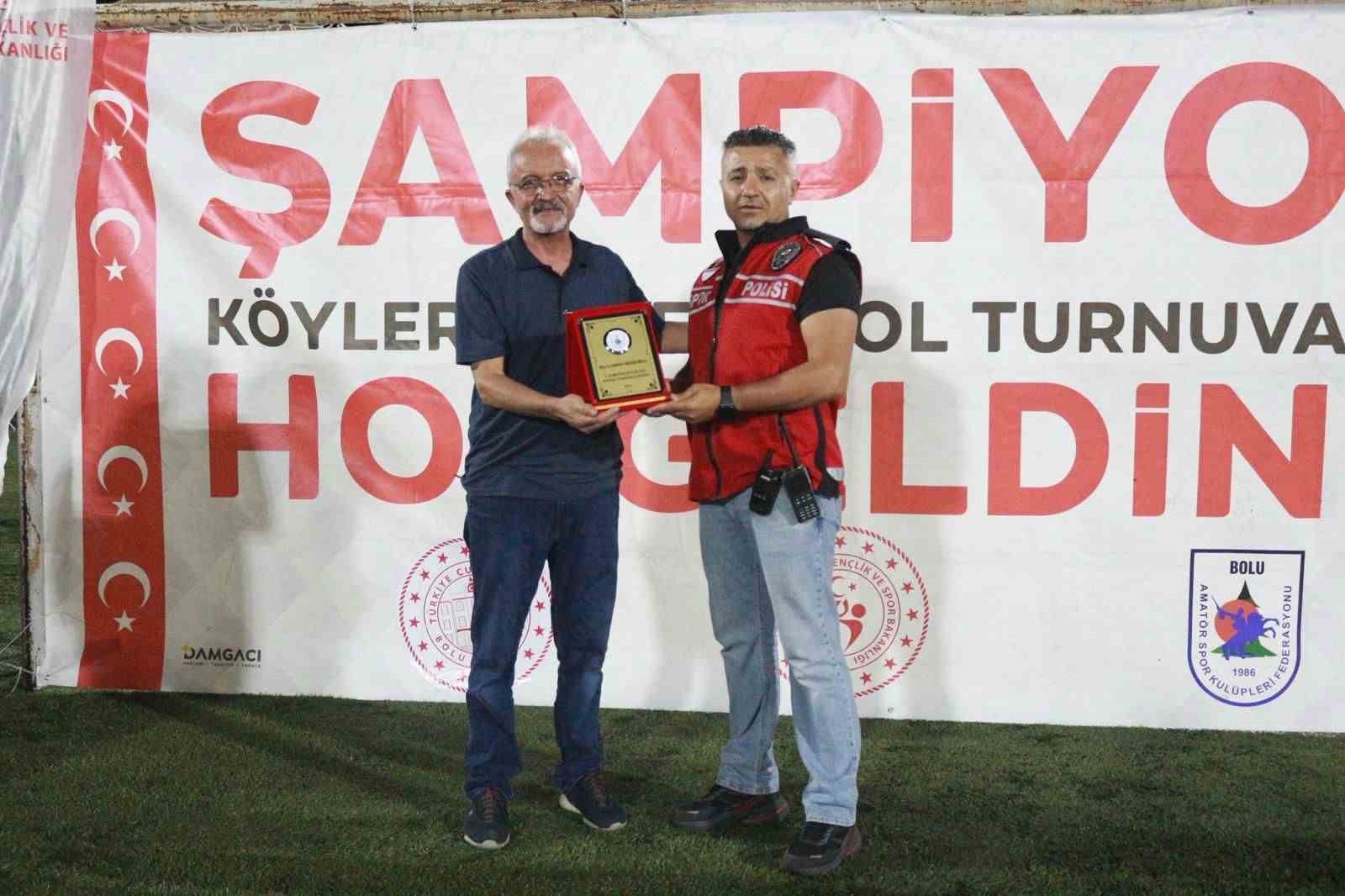 Türkiye Şampiyonası’nda Bolu’da görevli başkomiserden çifte başarı