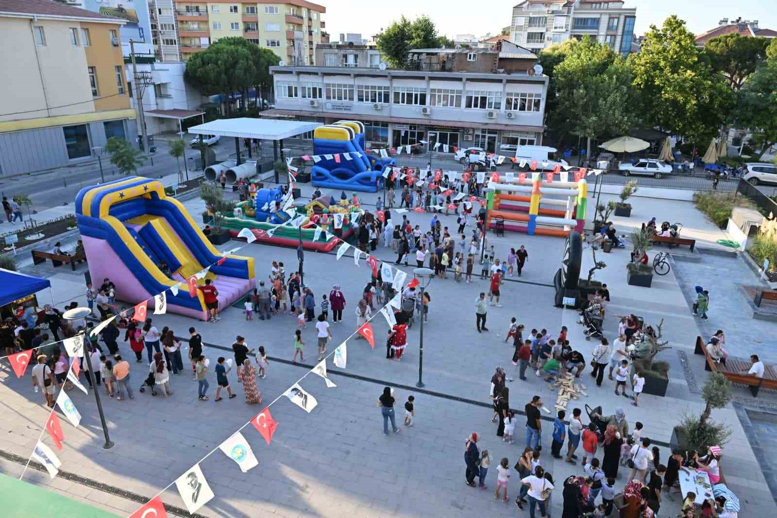 Saruhanlılı minikler eğlenceye doydu