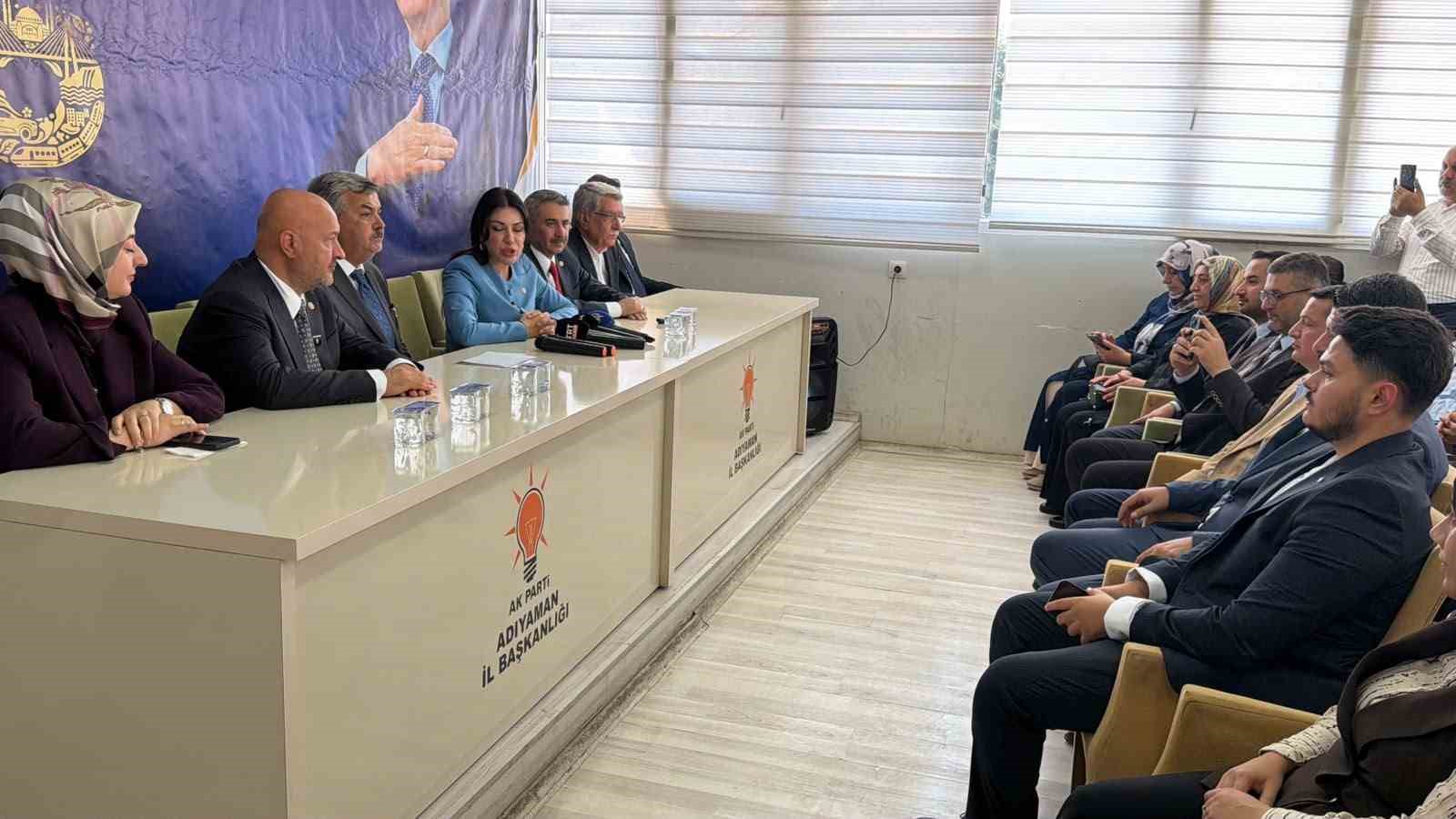 AK Parti Genel Başkan Yardımcısı Ayan: "Adıyaman b&ouml;lgenin parlayan yıldızı konumunda"