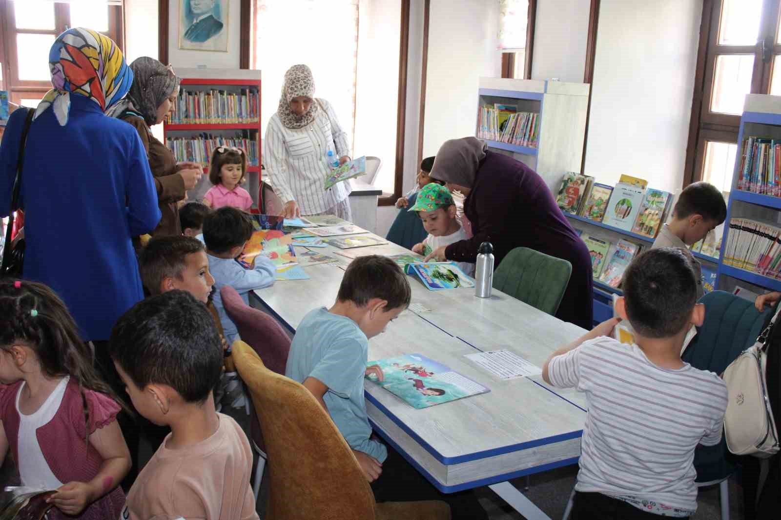 Bor İlçe Halk Kütüphanesi’nden aile ve çocuklara özel etkinlik
