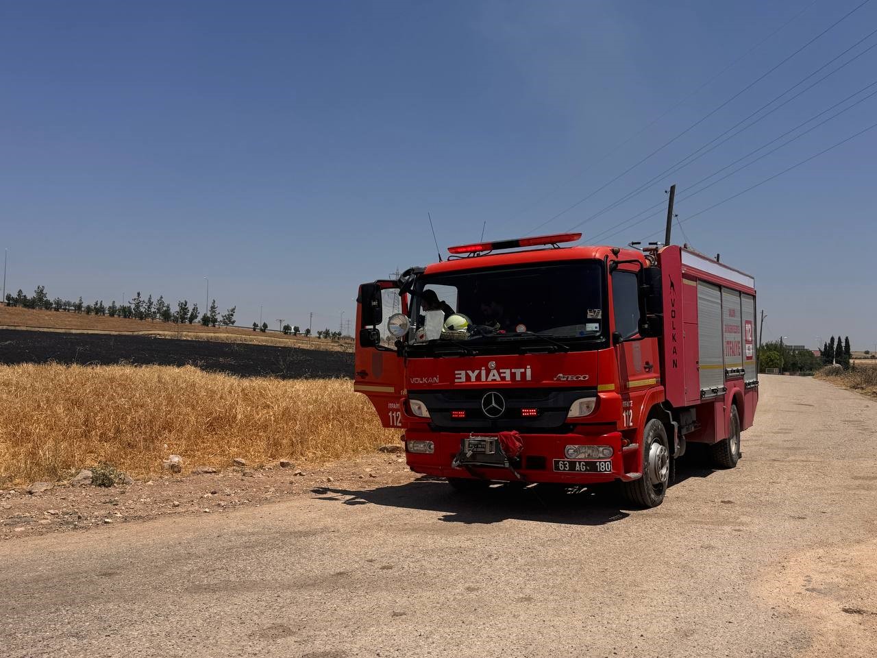 Şanlıurfa&rsquo;da anız yangınlarına ilişkin 14 ş&uuml;pheli g&ouml;zaltına alındı