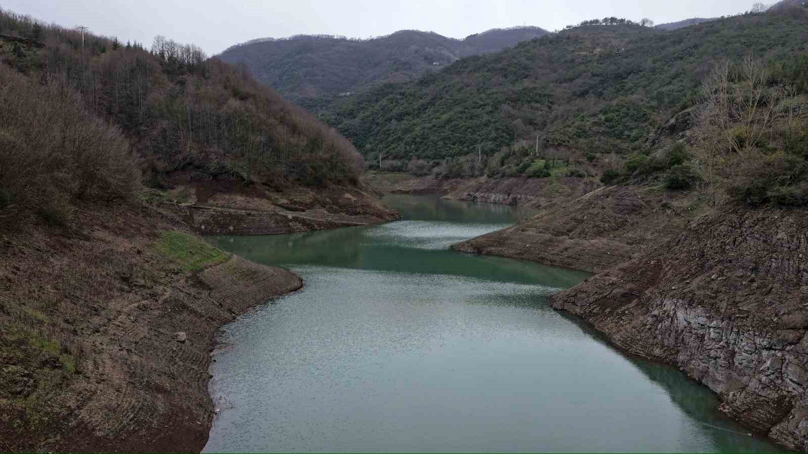 Kocaeli’nin içme suyu kaynağı Yuvacık Barajı’nda yüz güldüren doluluk