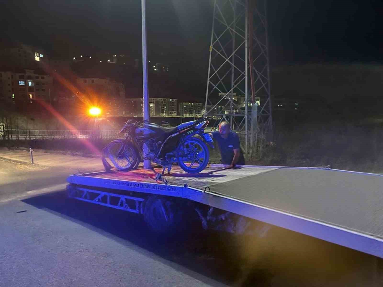 Gölbaşı’nda jandarmadan motosiklet denetimi