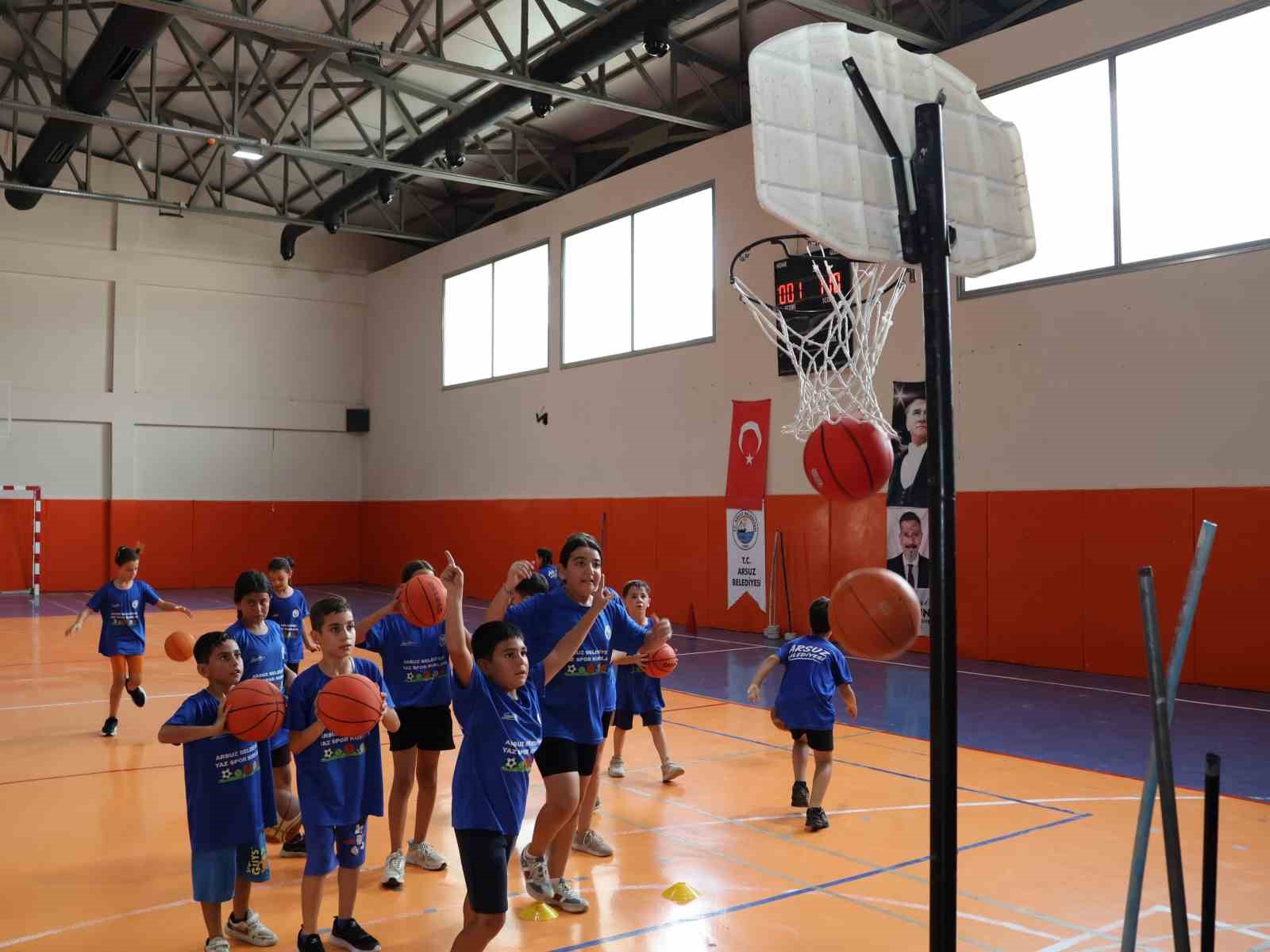 Arsuz&rsquo;da yaz kurslarına &ouml;ğrencilerden yoğun ilgi