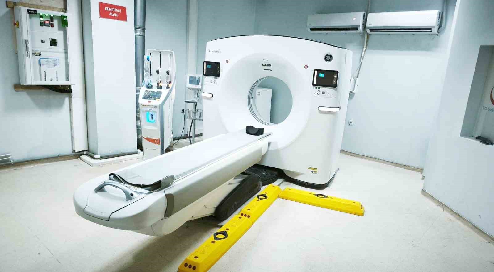 Kahta Devlet Hastanesi’ne yeni nesil bilgisayarlı tomografi cihazı kazandırıldı